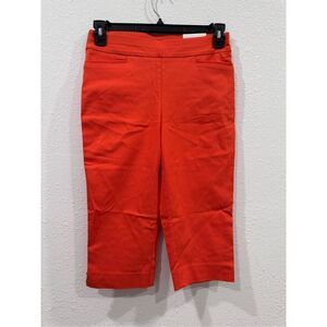 Chicos capri so slimming Brigitte slim leg size 2 color orange